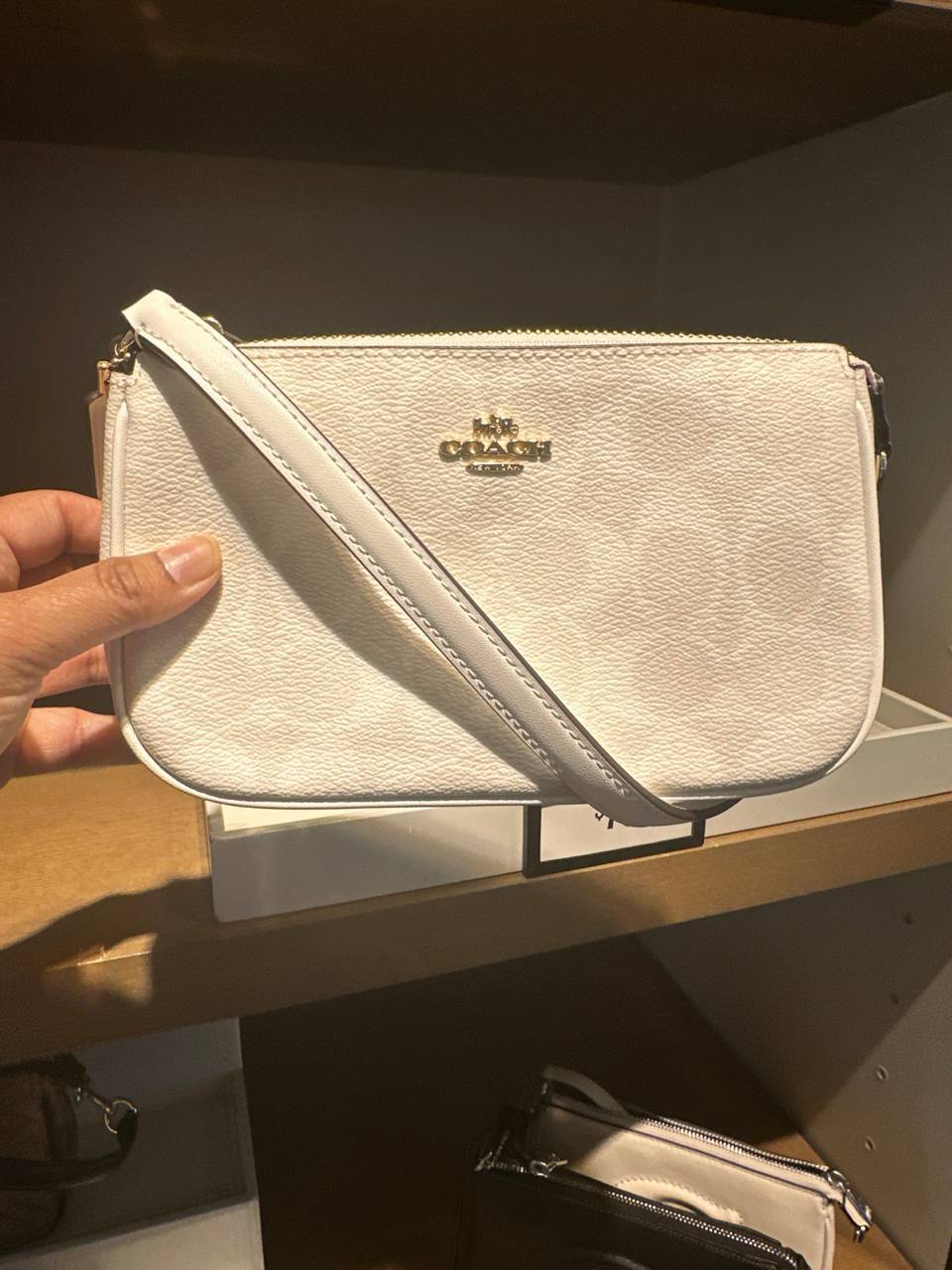 coach nolita 19 in glacier white - Image 2