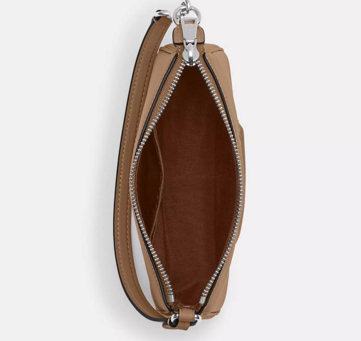 (USA Ready Stock) coach nolita 19 quilting c in taupe - Image 4