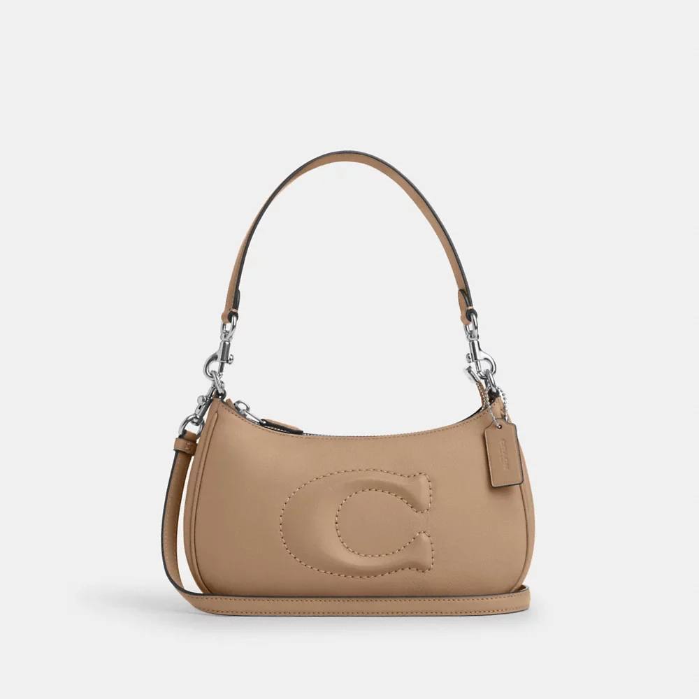 (Pre Order) Coach teri shoulder bag in taupe