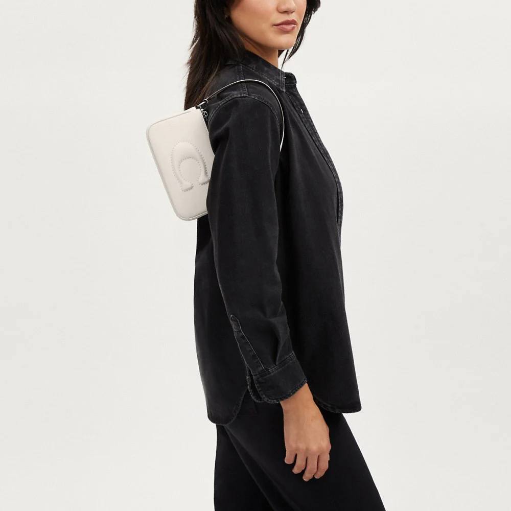 (USA Ready Stock) Coach nolita 19 logo embossed in chalk - Image 4