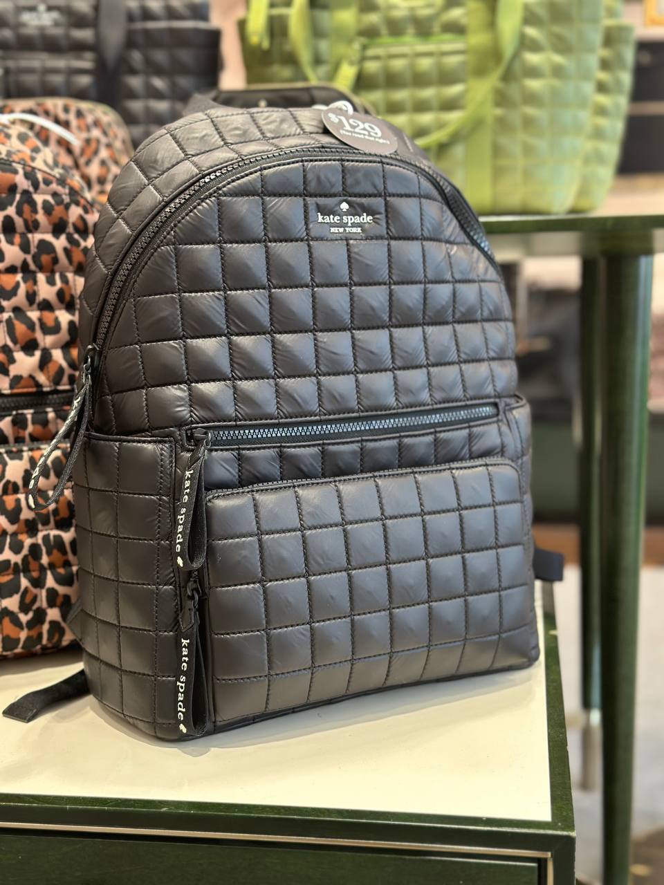 Camden Backpack Kate Spade Black Quilted Backpack Kate Spade