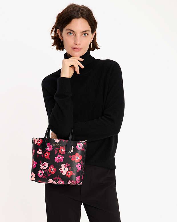 Kate Spade Bleecker Fall Poppies Medium Crossbody Tote - Image 5