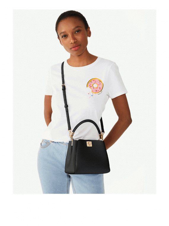 Kate Spade Phoebe Small Top Handle Satchel In Black - Image 2