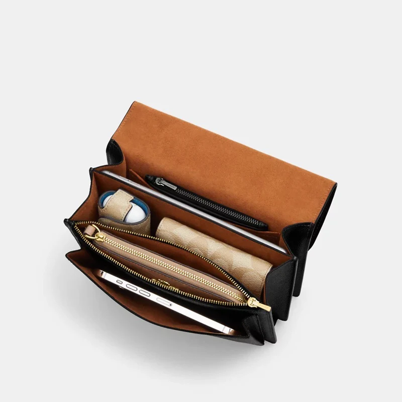 Coach Klare Crossbody In Walnut Black - Image 3