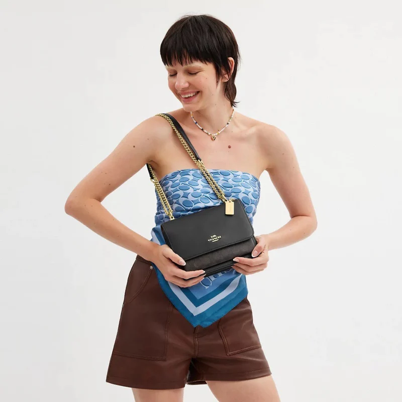 Coach Klare Crossbody In Walnut Black - Image 6