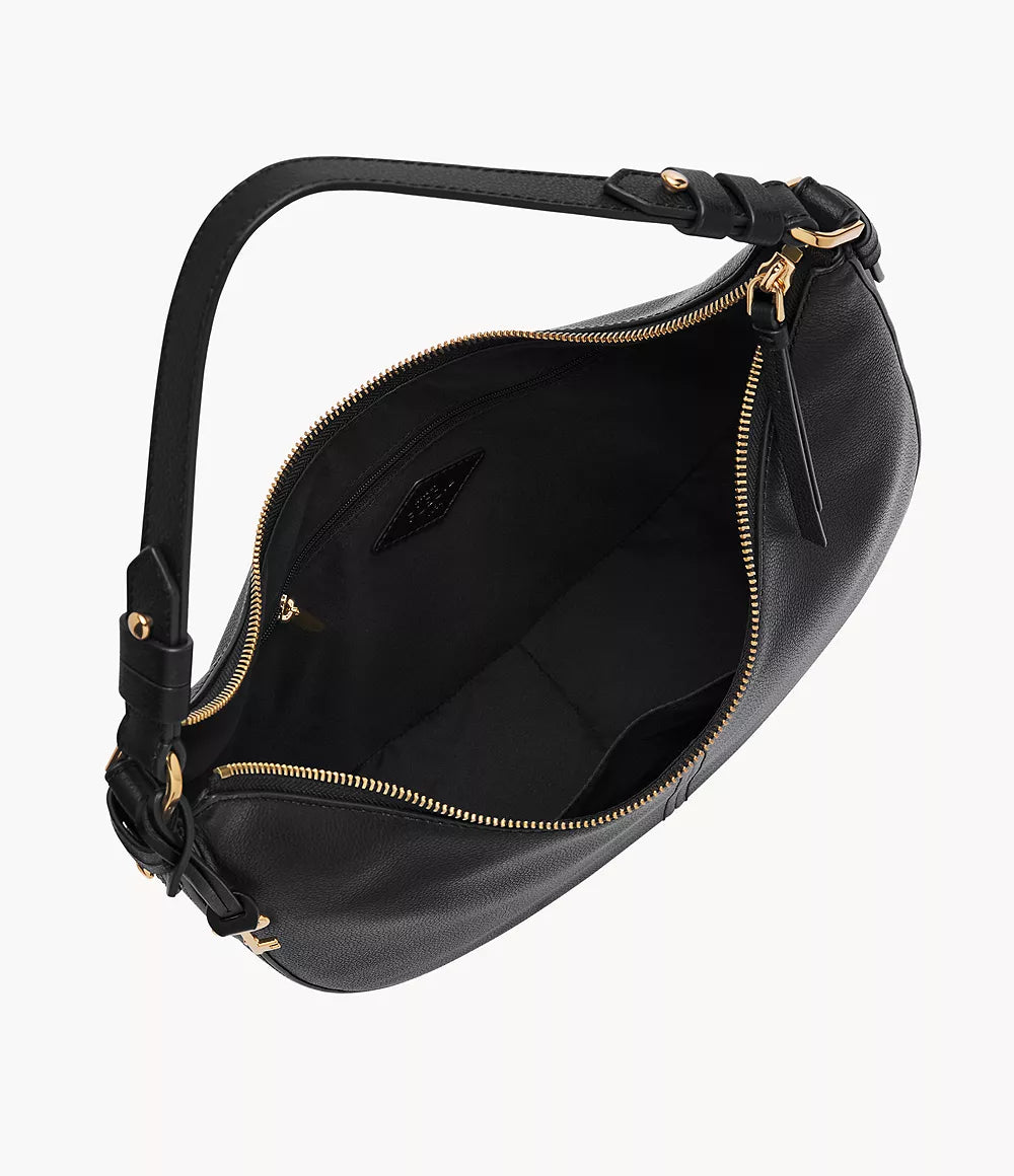 Fossil Shae Large Hobo In Black - Image 4