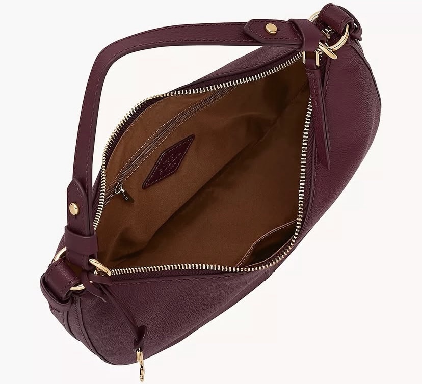 Fossil Shae Small Hobo In Raisin - Image 3