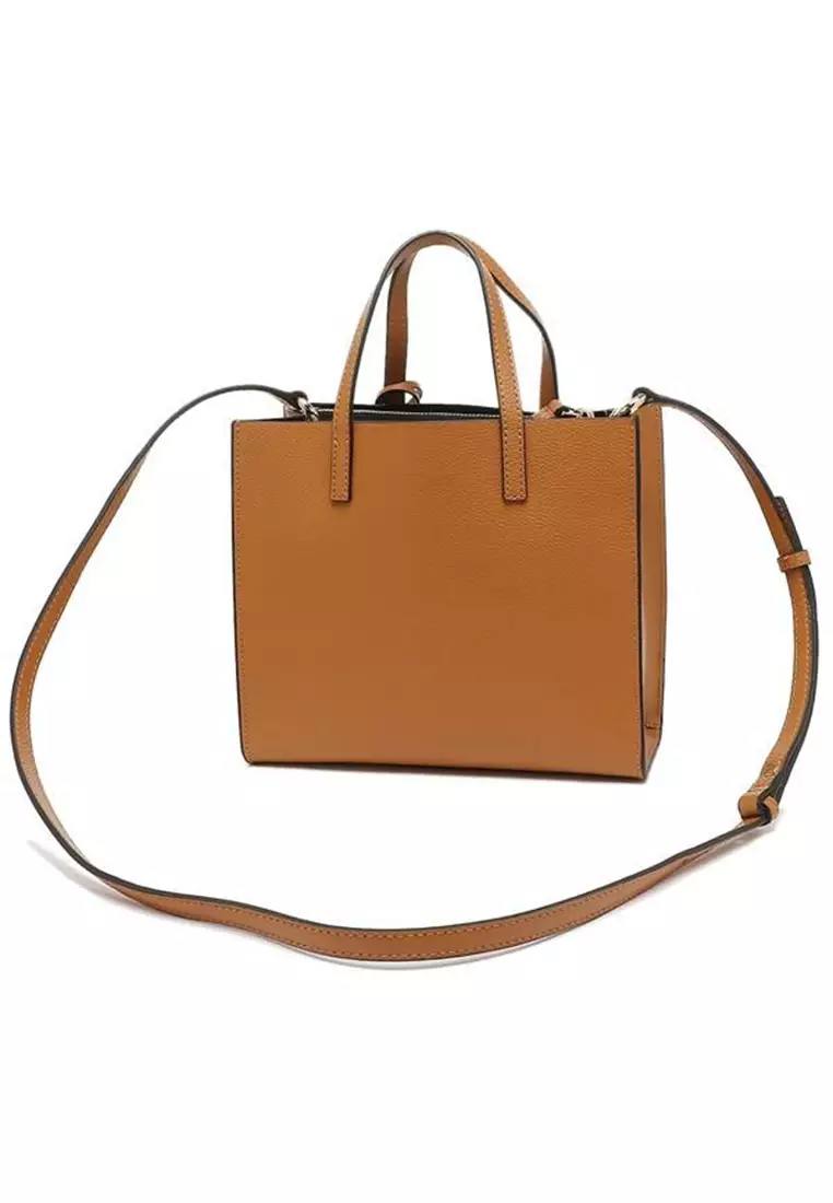 Marc Jacobs Mini Grind Tote In Smoked Almond With Longstrap - Image 2