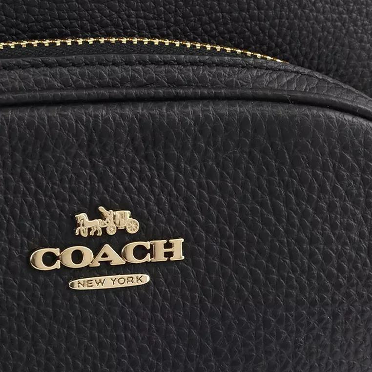 Coach Court Medium Backpack In Black - Image 2