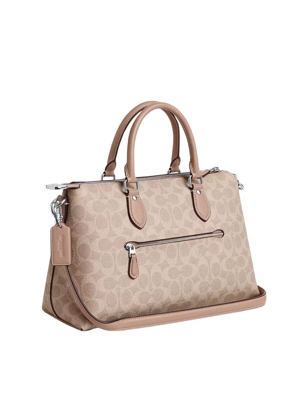 Coach Georgia Satchel in Sand Taupe - Image 2