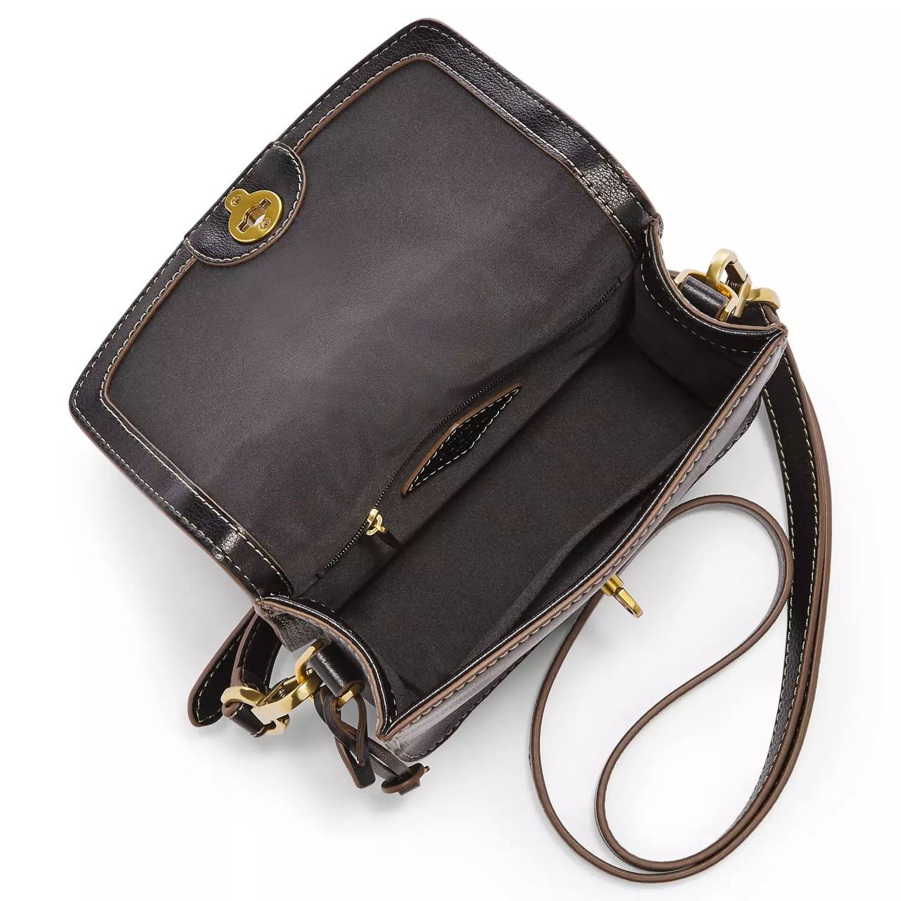 Fossil Ainsley Small Crossbody in Black - Image 3