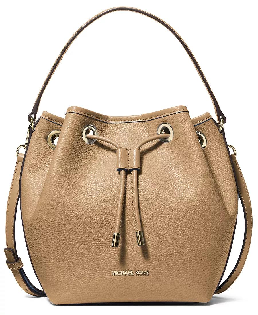 Michael Kors Avery Medium Bucket Messenger in Husk