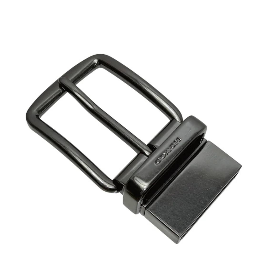 Coach Boxed Card Case And Belt Set In Signature Canvas Charcoal Black - Image 3