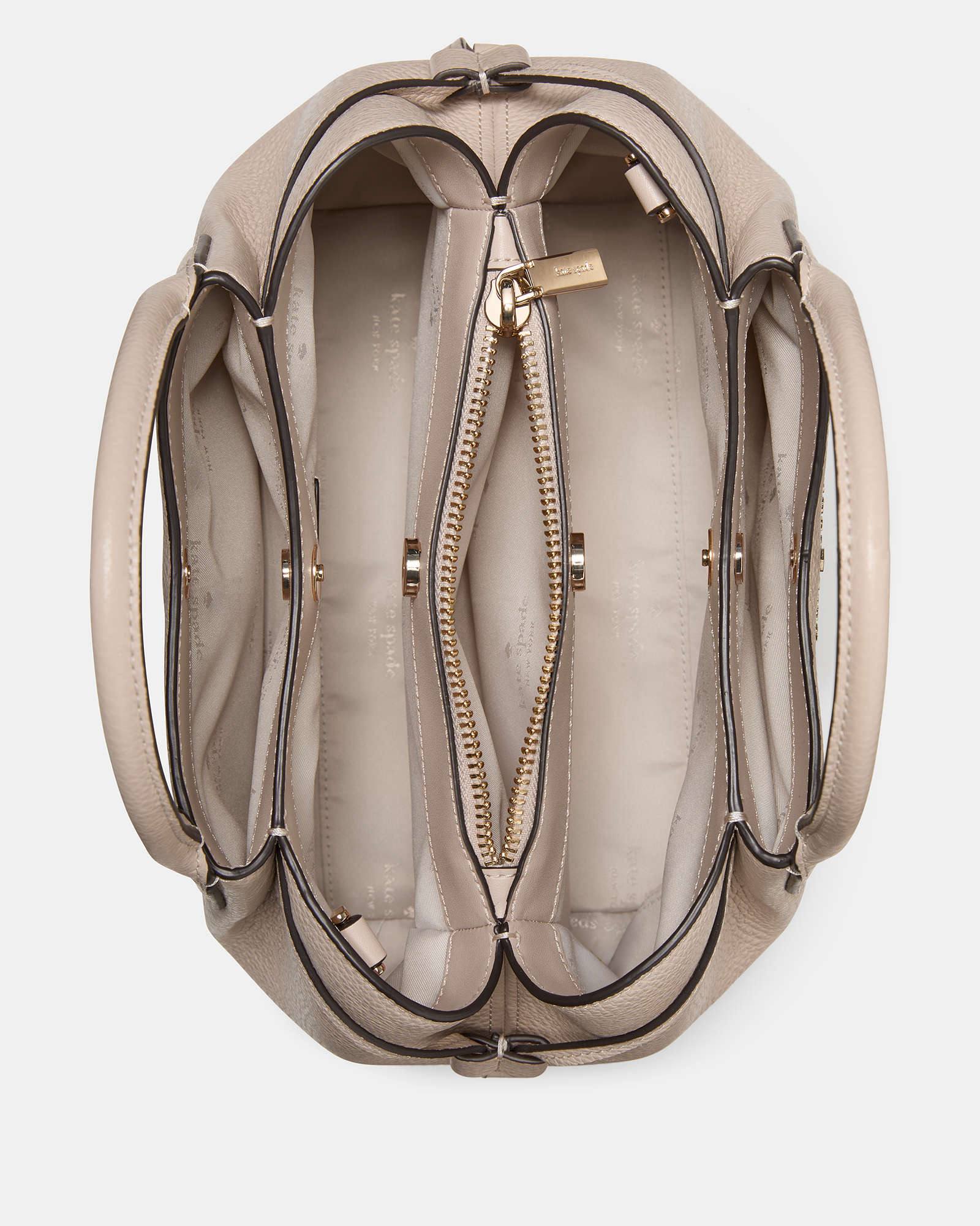 Kate Spade Small Dumpling Satchel in Hay - Image 4