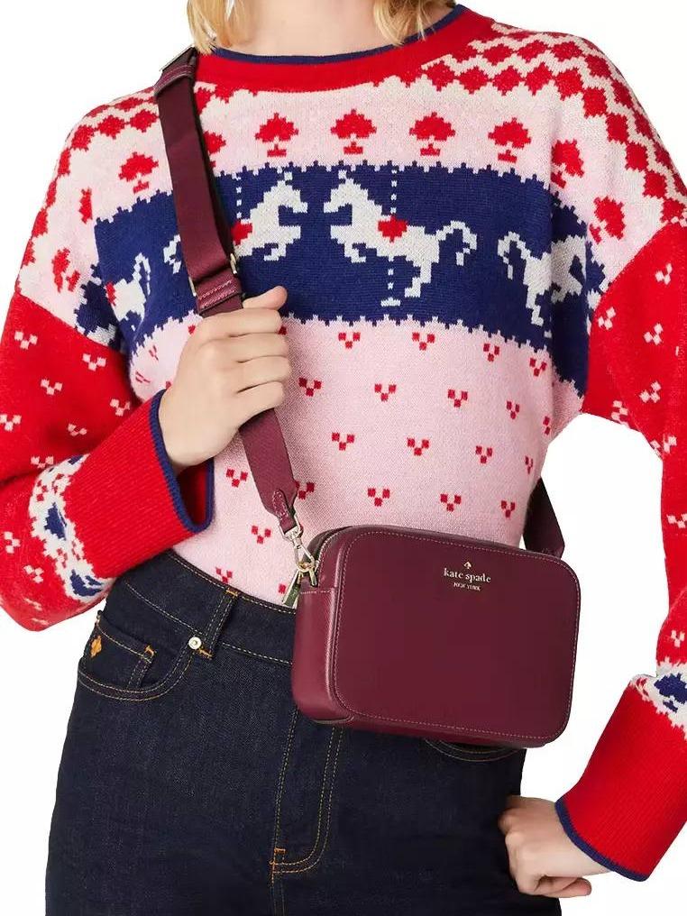 Kate Spade Madison Mini Camera Bag in Blackberry Preserves KC584 - Image 5