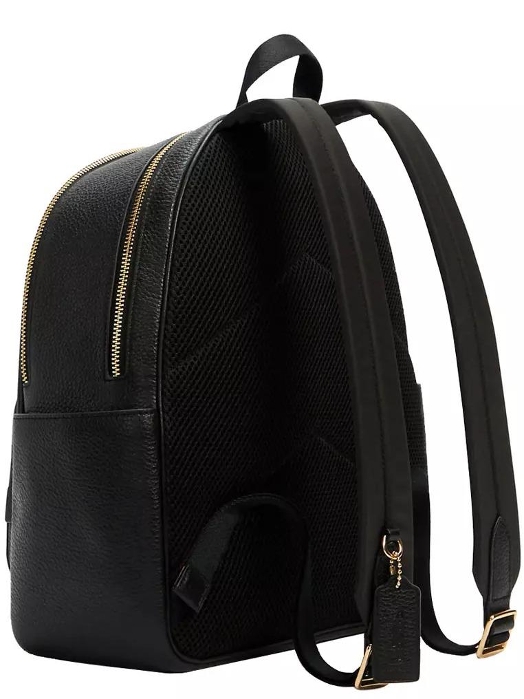 Coach Court Medium Backpack In Black - Image 3