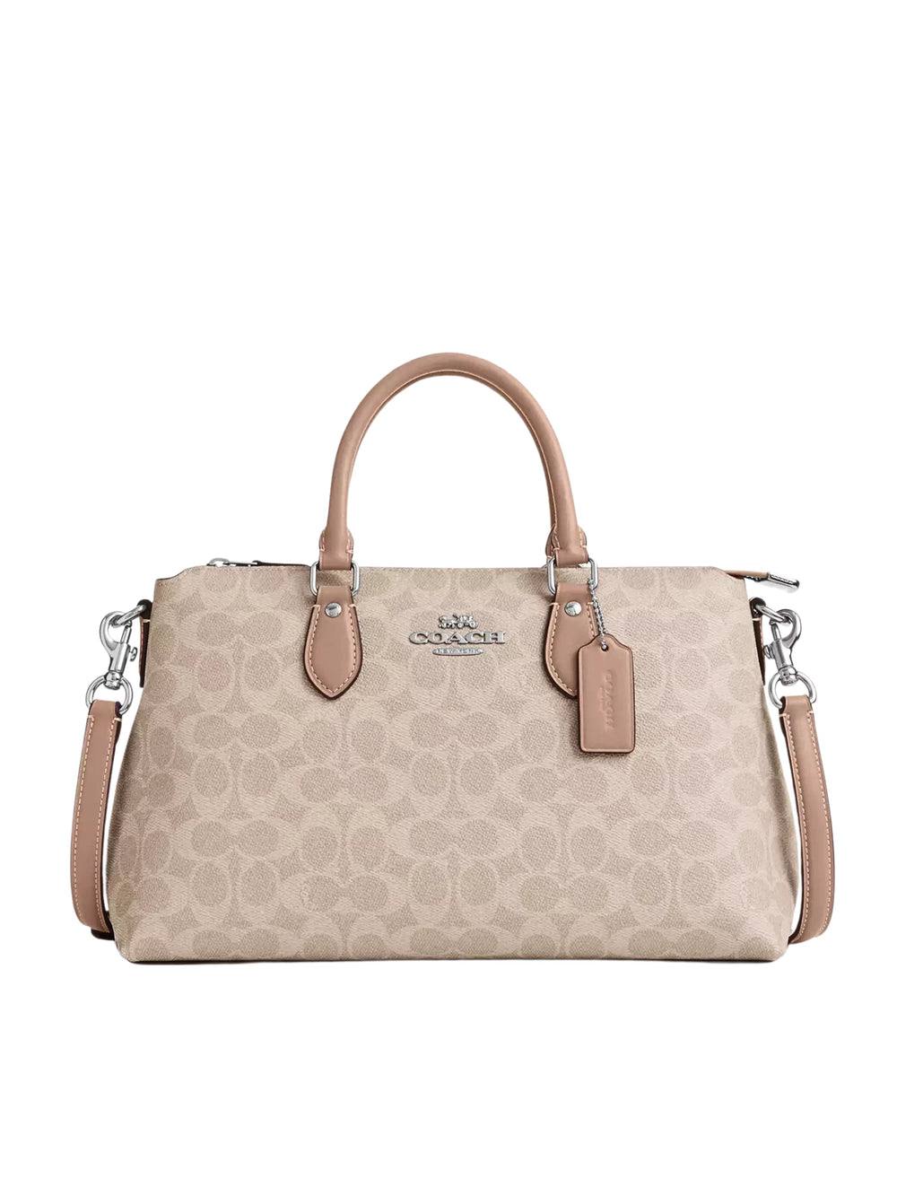 Coach Georgia Satchel in Sand Taupe