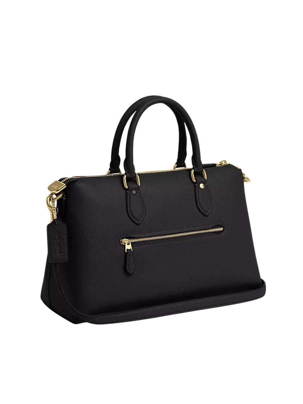 Coach Georgia Satchel in Black - Image 2