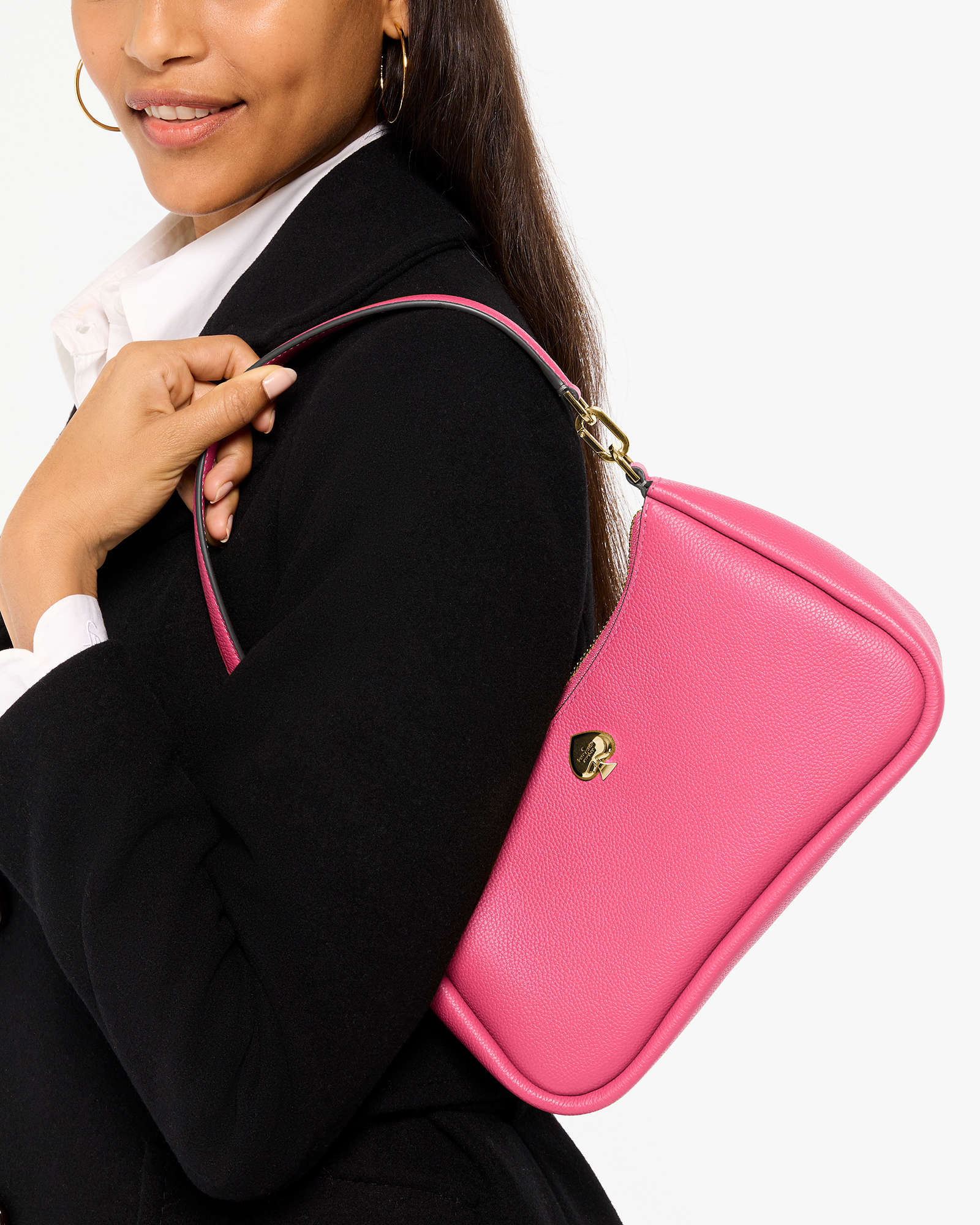 Kate Spade Kayla Small Convertible Shoulder Bag in Rose Oil - Image 5