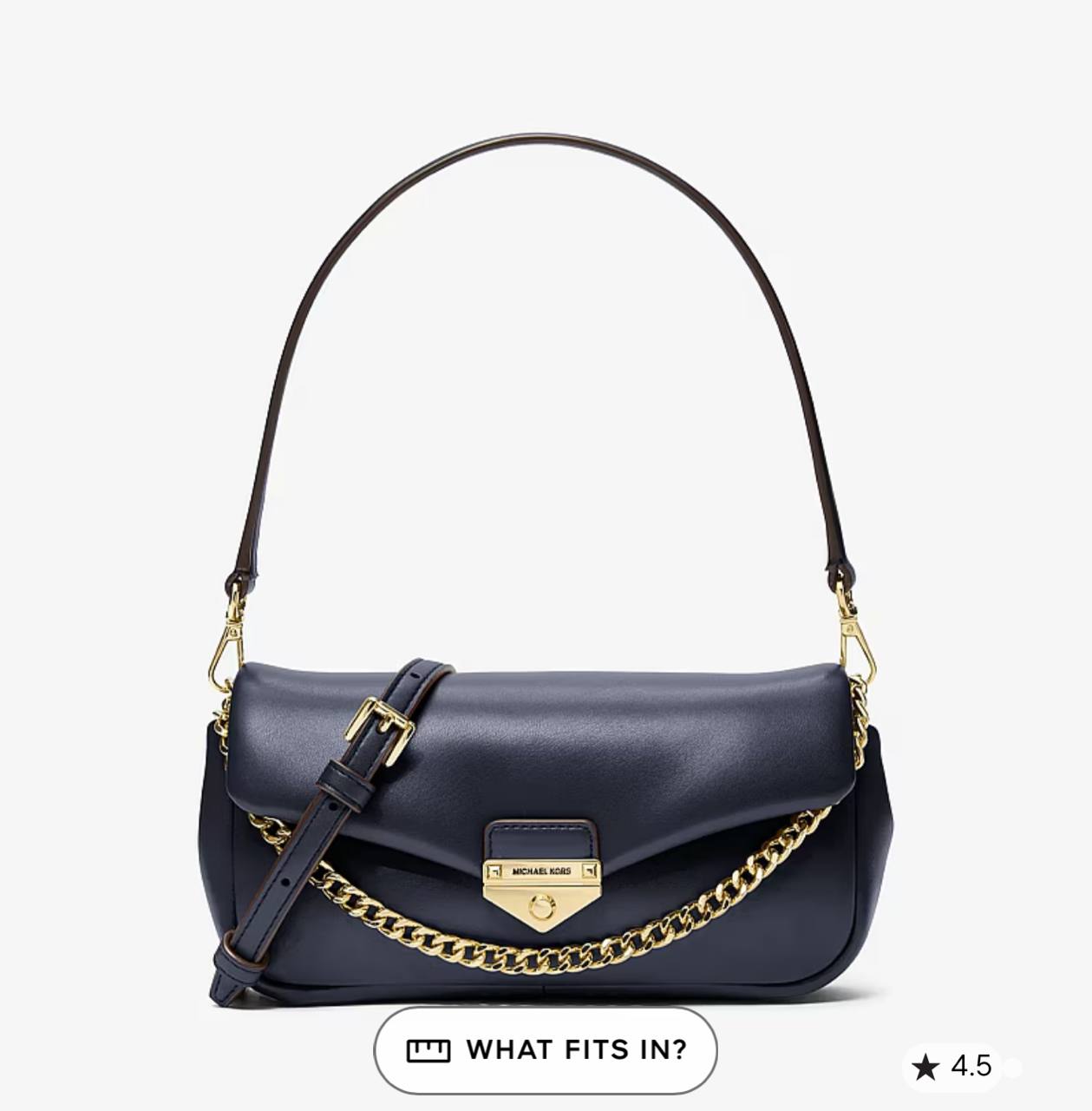(Pre Order) Michael Kors soho small flap crossbody in navy