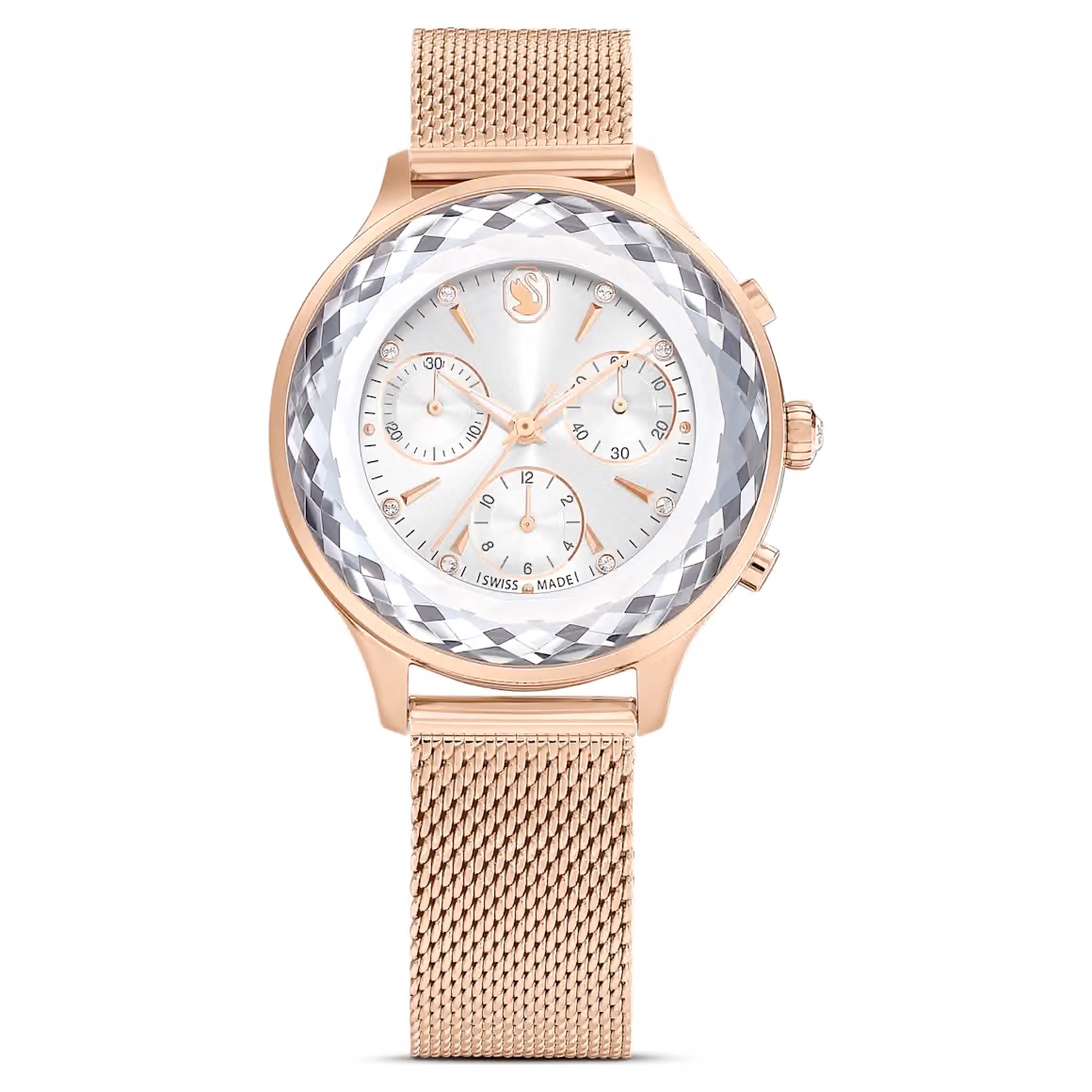 Swarovski nova chrono watches in rosegold